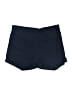 Mango Solid Blue Shorts Size 4 - photo 2