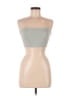 Shein 100% Polyester Tan Green Tank Top Size 2 - photo 1