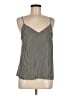Rag & Bone 100% Silk Gray Sleeveless Top Size M - photo 1