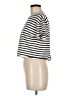 Rag & Bone Stripes Ivory Short Sleeve Turtleneck Size M - photo 5