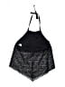 Kona Sol Chevron-herringbone Black Swimsuit Top Size M - photo 2