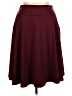 Carpetcom Solid Burgundy Formal Skirt Size XL - photo 1