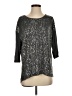 Dantelle Silver 3/4 Sleeve T-Shirt Size S - photo 1