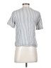 Madewell Gray Short Sleeve Blouse Size XXS - photo 2