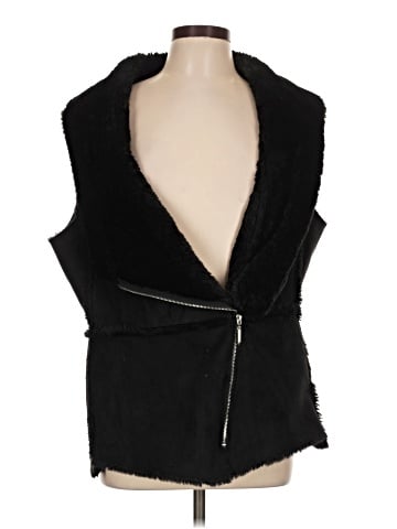White House Black Market Faux Fur Vest (view 1)