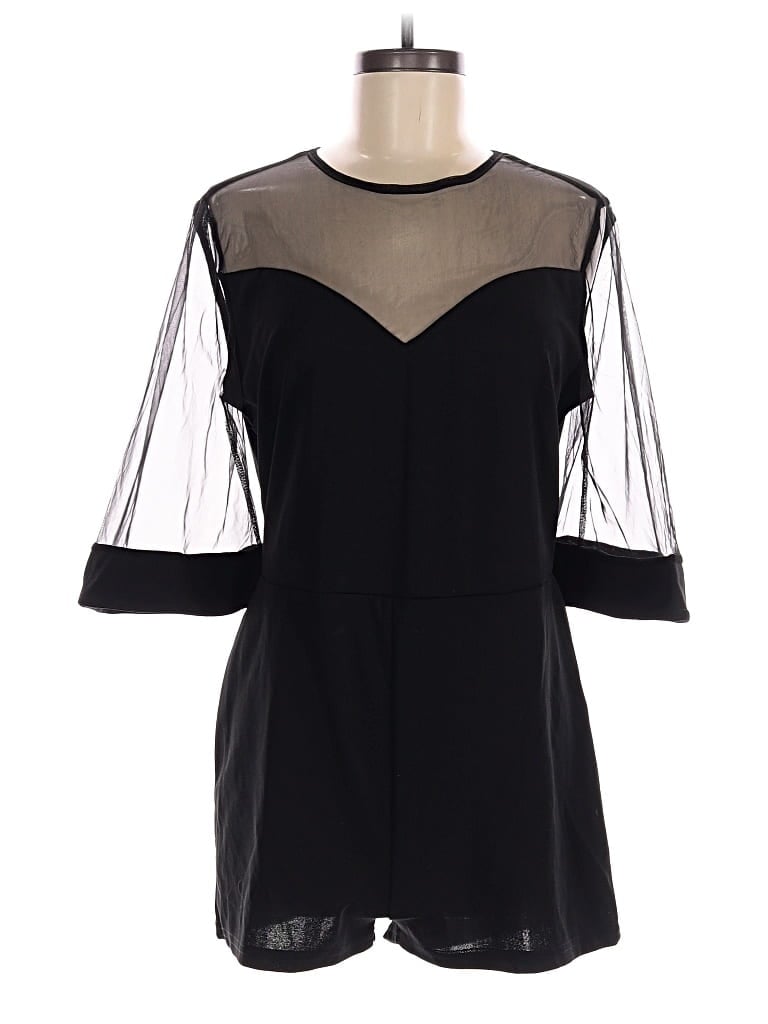 Shein Romper In Black