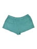 Just Be... Solid Teal Shorts Size XL - photo 1