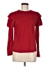 Unique Red Long Sleeve Top Size M - photo 1