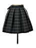 Sunny Plaid Gray Formal Skirt Size XXS (estimated) - photo 2