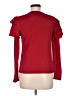 Unique Red Long Sleeve Top Size M - photo 2
