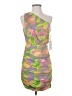 Saylor Graphic Green Cocktail Dress Size S - photo 1