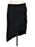 Yest Solid Black Casual Skirt Size 10 - photo 1