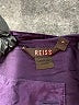 Reiss Purple 3/4 Sleeve Blouse Size 4 - photo 7