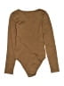 OQQ Brown Bodysuit Size M - photo 2