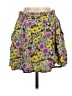 Leifnotes 100% Rayon Floral Purple Casual Skirt Size 4 - photo 1