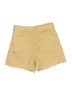DAZY 100% Cotton Solid Yellow Khaki Shorts Size XS - photo 1