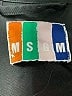 MSGM 100% Cotton Stars Black Jacket Size S - photo 6