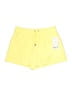 Athleta 100% Polyester Solid Yellow Athletic Shorts Size S - photo 1