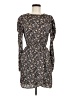 Fate 100% Polyester Print Black Casual Dress Size M - photo 1