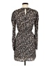Fate 100% Polyester Print Black Casual Dress Size M - photo 2