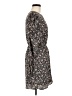 Fate 100% Polyester Print Black Casual Dress Size M - photo 4