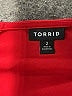 Torrid Red Sleeveless Top Size 2X Plus (2) - photo 7