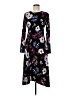 Donna Morgan Floral Black Casual Dress Size 6 - photo 1