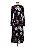 Donna Morgan Floral Black Casual Dress Size 6 - photo 2