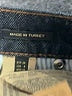 Massimo Dutti 100% Cotton Black Denim Skirt Size 4 - photo 4