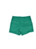 Lila Ryan Solid Green Shorts Size 0 - photo 2
