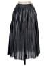 J.Crew Metallic Black Silver Formal Skirt Size 00 - photo 2