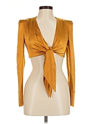 Miss Circle Long Sleeve Blouse (view 1)