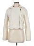 Forever 21 100% Polyester Ivory Faux Fur Jacket Size M - photo 1