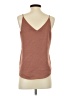 Express 100% Polyester Brown Sleeveless Top Size S - photo 2