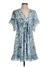 Max Studio Blue Casual Dress Size XS - photo 1
