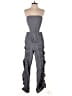 Shein Solid Gray Jumpsuit Size S - photo 1
