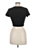 Shein Black Short Sleeve T-Shirt Size M - photo 2
