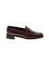 Kenzo 100% Leather Burgundy Brown Flats Size EU (IT) 36 / US 6 - photo 1