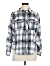 Blu Pepper Plaid Blue Long Sleeve Button-Down Shirt Size M - photo 1
