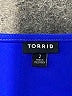 Torrid Blue Short Sleeve Blouse Size 2X Plus (2) - photo 7