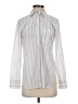 J.Crew 100% Cotton Stripes White Long Sleeve Button-Down Shirt Size 2 - photo 1