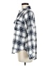 Blu Pepper Plaid Blue Long Sleeve Button-Down Shirt Size M - photo 5