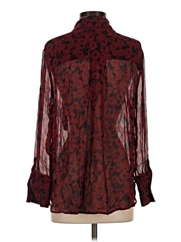 Ganni Long Sleeve Blouse (view 2)