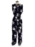 Xhilaration Floral Black Jumpsuit Size S - photo 2