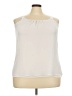 Lane Bryant Ivory Sleeveless Blouse Size 18 - photo 1