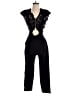 Rebecca Taylor Solid Black Jumpsuit Size 4 - photo 1