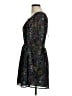 Steve Madden 100% Polyester Paisley Floral Black Cocktail Dress Size M - photo 5
