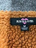 Ransom 100% Polyester Brown Coat Size M - photo 6