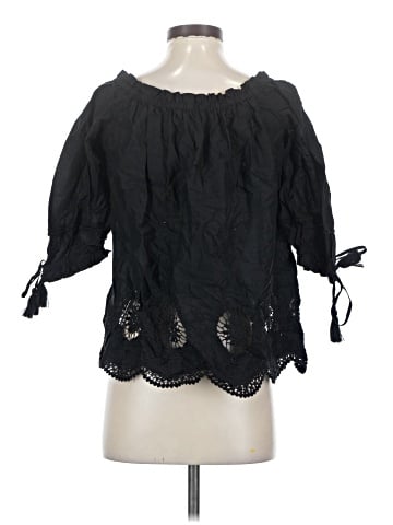 Ann Taylor LOFT 3/4 Sleeve Blouse (view 2)