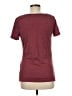 Assorted Brands Burgundy Short Sleeve Top Size 6 - photo 2